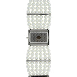 Misaki Super Star Women's White Pearl Strap Watch - Watch it! Pte Ltd