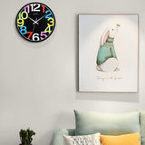 Rhythm Colorful Analog Wall Clock CMG589BR76 - Watch it! Pte Ltd