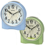 Rhythm Decorative Flashing Light Beep Alarm Clock CRE305NR