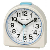 Rhythm Led Light / Beep Alarm / Snooze Clock CRE303NR