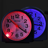 Rhythm Led Light / Beep Alarm / Snooze Clock CRE303NR - Watch it! Pte Ltd