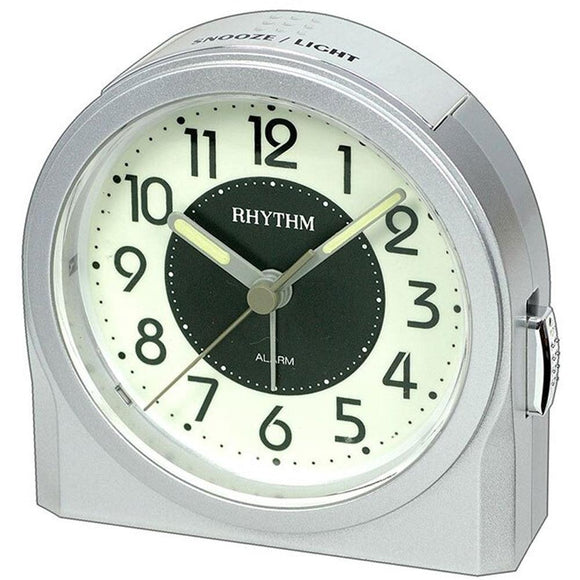 Rhythm Luminous Super Silent Beep Alarm Clock 8RE647WR19 - Watch it! Pte Ltd