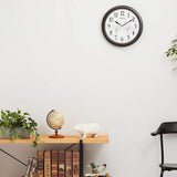 Rhythm Wall Clock with Temperature and Humidity 8MGA37SR06 - Watch it! Pte Ltd