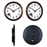 Rhythm Wooden Frame Wall Clock CMG919NR06 - Watch it! Pte Ltd