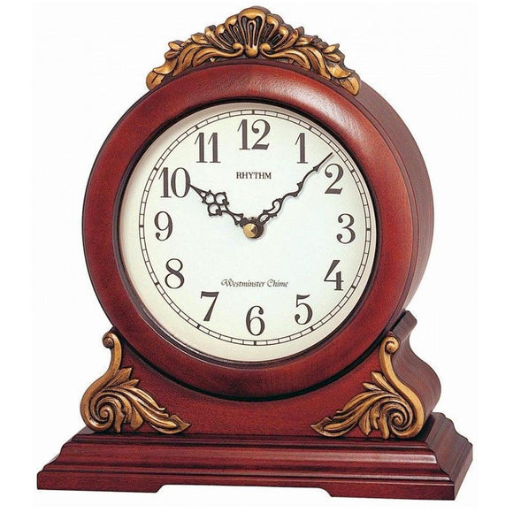 Rhythm Wooden Mantel Clock CRH114FR06 - Watch it! Pte Ltd