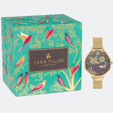 Sara Miller Chelsea - Grey Dial Gold Mesh Strap Watch SA4014 - Watch it! Pte Ltd