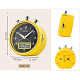 Seiko Alarm Clock with Timer & Stopwatch QHE114 - Watch it! Pte Ltd