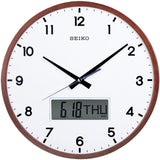 Seiko Analog Clock with Digital Calendar - Watch it! Pte Ltd