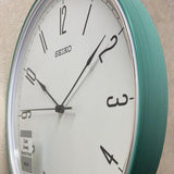 Seiko Black/Red/Green Decorative Wall Clock QXA755 - Watch it! Pte Ltd