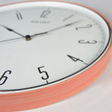 Seiko Black/Red/Green Decorative Wall Clock QXA755 - Watch it! Pte Ltd