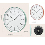 Seiko Black/Red/Green Decorative Wall Clock QXA755 - Watch it! Pte Ltd