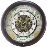 Seiko Cherry Blossom Melodies In Motion Musical Wall Clock QXM391N - Watch it! Pte Ltd