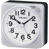 SEIKO Desk Alarm Clock With Snooze & Light QHE118 - Watch it! Pte Ltd