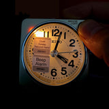 SEIKO Desk Alarm Clock With Snooze & Light QHE118 - Watch it! Pte Ltd