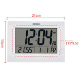 Seiko Digital LCD Wall/Table Clock QHL089W - Watch it! Pte Ltd