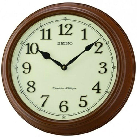 Seiko Dual Chimes Musical Clock QXD214B - Watch it! Pte Ltd