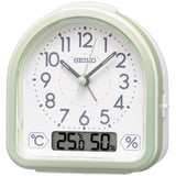 Seiko Hydrometer Thermometer Display Alarm Clock QHE191 - Watch it! Pte Ltd
