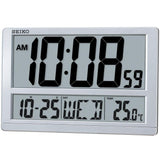 Seiko Large Digital LCD Wall/Table Clock QHL080S - Watch it! Pte Ltd