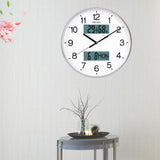 Seiko LCD Thermometer Hygrometer Wall Clock QXL013S - Watch it! Pte Ltd