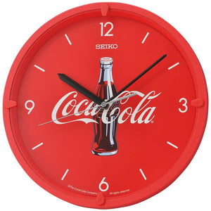 Seiko Limited Edition COCA-COLA Collaboration Wall Clock QHA901R - Watch it! Pte Ltd