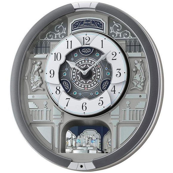 Seiko Melodies In Motion Wall Clock QXM366S - Watch it! Pte Ltd