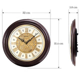 Seiko Oak Wood Ornamental Dial Musical Wall Clock QXM342B - Watch it! Pte Ltd