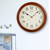 Seiko Oak Wood Wall Clock QXA153B - Watch it! Pte Ltd