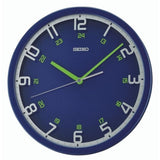 Seiko Round Blue Wallclock QXA789L - Watch it! Pte Ltd