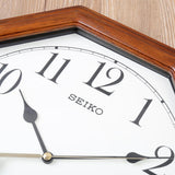 Seiko Vintage Octagon Wall Clock QXA529B - Watch it! Pte Ltd