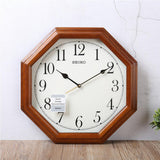 Seiko Vintage Octagon Wall Clock QXA529B - Watch it! Pte Ltd