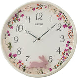 Seiko Wall Clock with Swinging Rabbit Pendulum QXC238 - Watch it! Pte Ltd