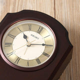 Seiko Wooden Mantel Clock QXE018B - Watch it! Pte Ltd