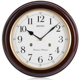 Seiko Wooden Westminster Chime Station Wall Clock QXH202Z - Watch it! Pte Ltd