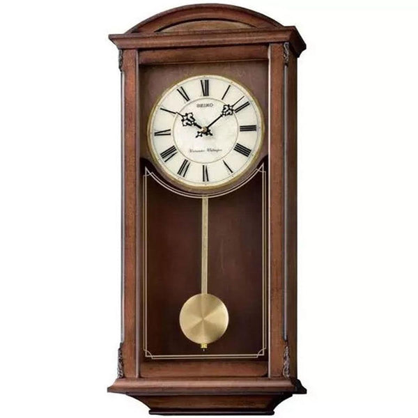 SEIKO Wooden Westminster/Whittington Chime Pendulum Wall Clock