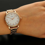 Timex Standard Rose Gold Stainless Steel Bracelet Watch TW2U14000 - Watch it! Pte Ltd