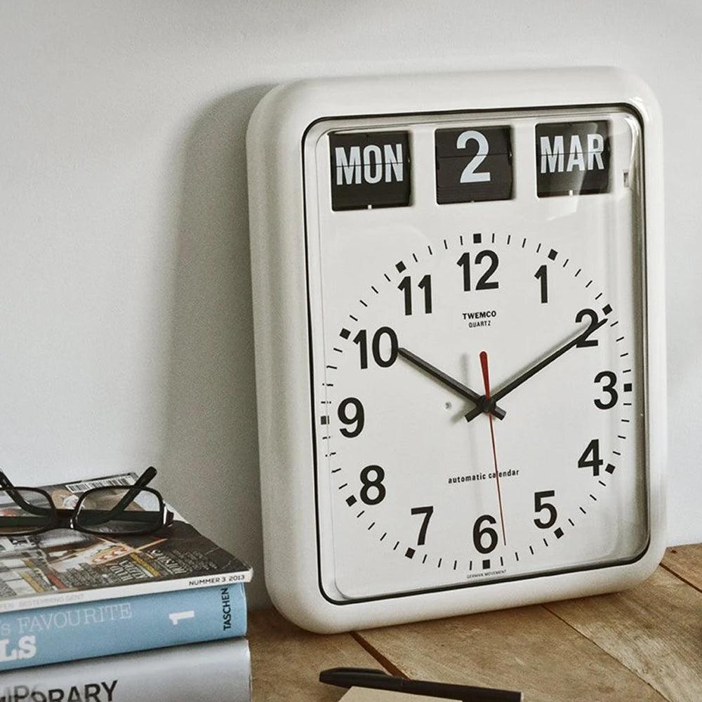 Twemco BQ-12A Flip Clock (White) – Watch it! Pte Ltd