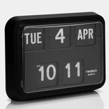 Twemco BQ-17 Flip Clock Black - Watch it! Pte Ltd