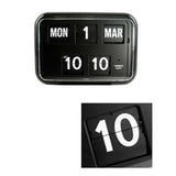 Twemco QD-35 Flip Clock Black - Watch it! Pte Ltd