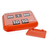 Twemco QD-35 Flip Clock Orange - Watch it! Pte Ltd