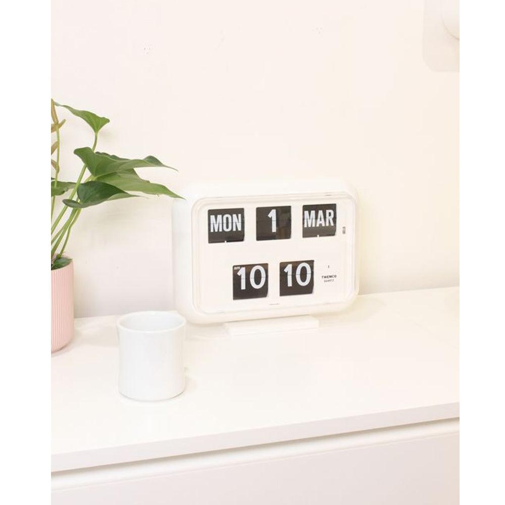 Twemco QD-35 Flip Clock White – Watch it! Pte Ltd