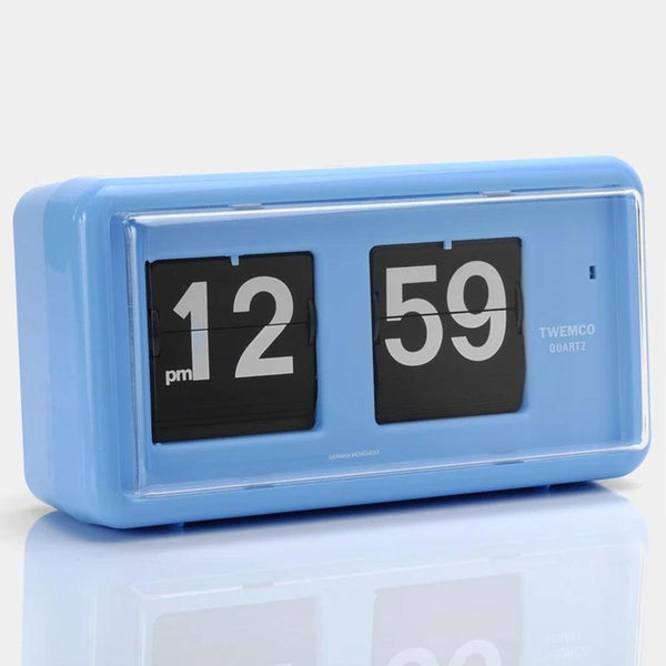 Twemco QT-30 Flip Clock Blue – Watch it! Pte Ltd