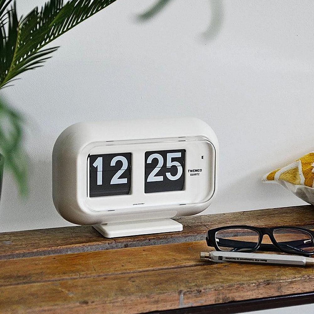 Twemco QT-35 Flip Clock White – Watch it! Pte Ltd