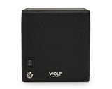 Wolf Cub Watch Winder With Cover (Black) - Watch it! Pte Ltd