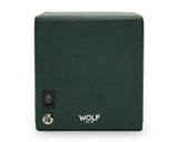 Wolf Cub Watch Winder With Cover (Green) - Watch it! Pte Ltd